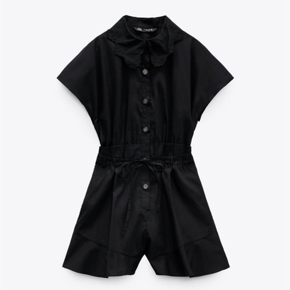 Zara Black Jumpsuit - Picture 3 of 5